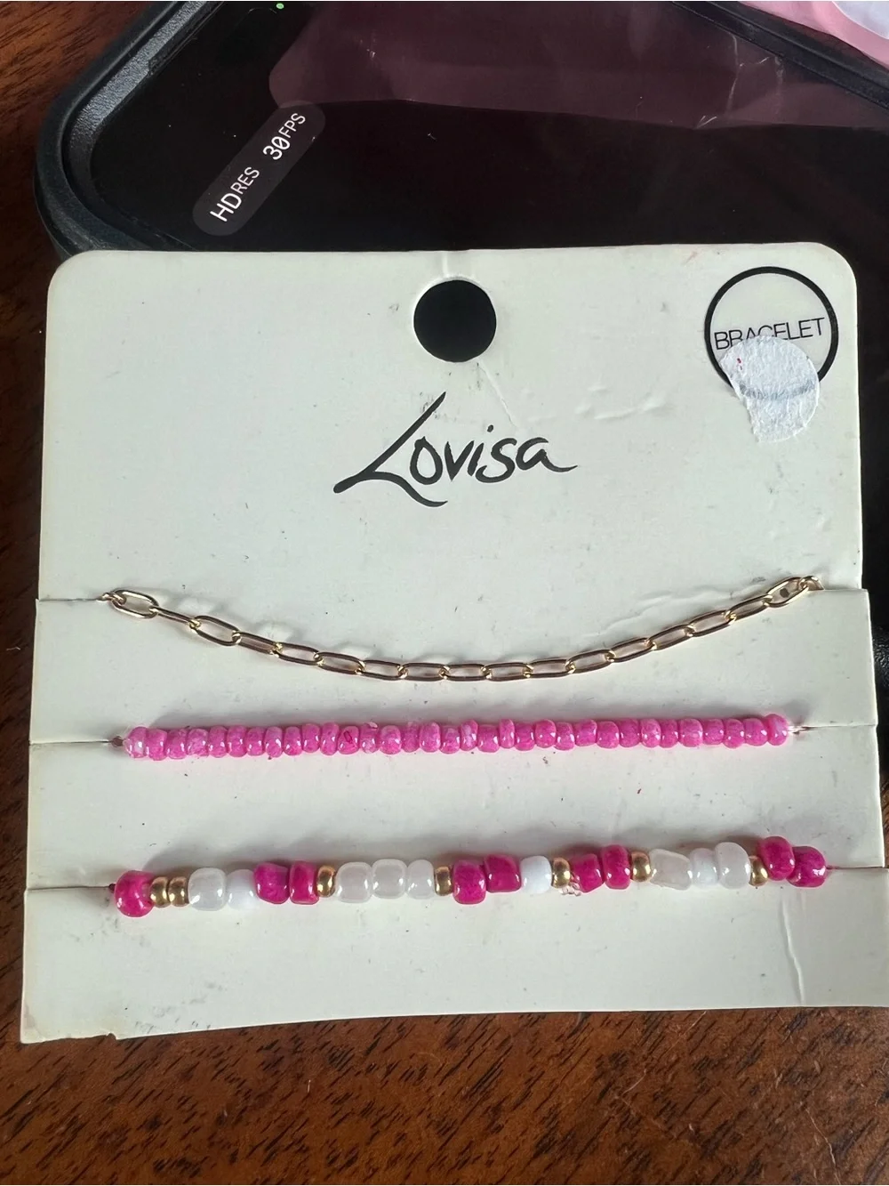 Lovisa 3pc Anklet Bracelets